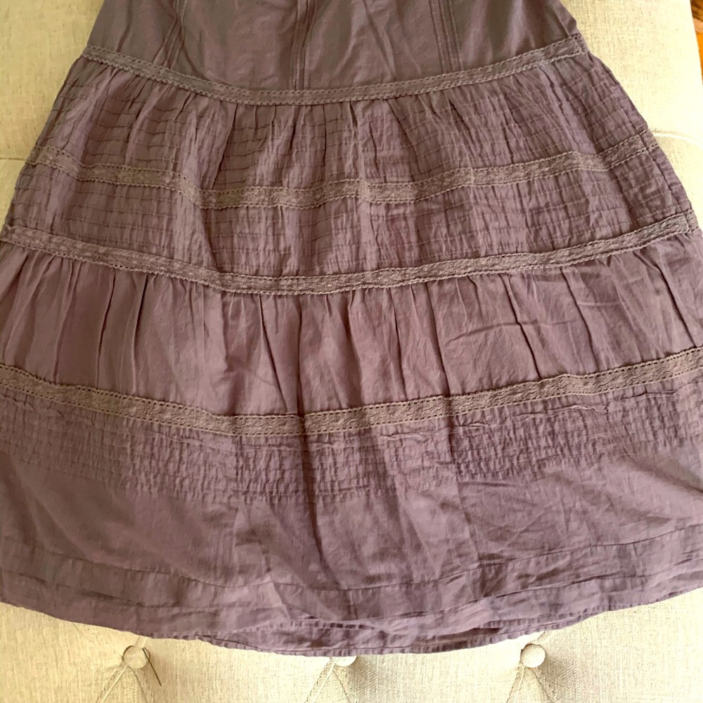 Boden 100% cotton, boho style skirt